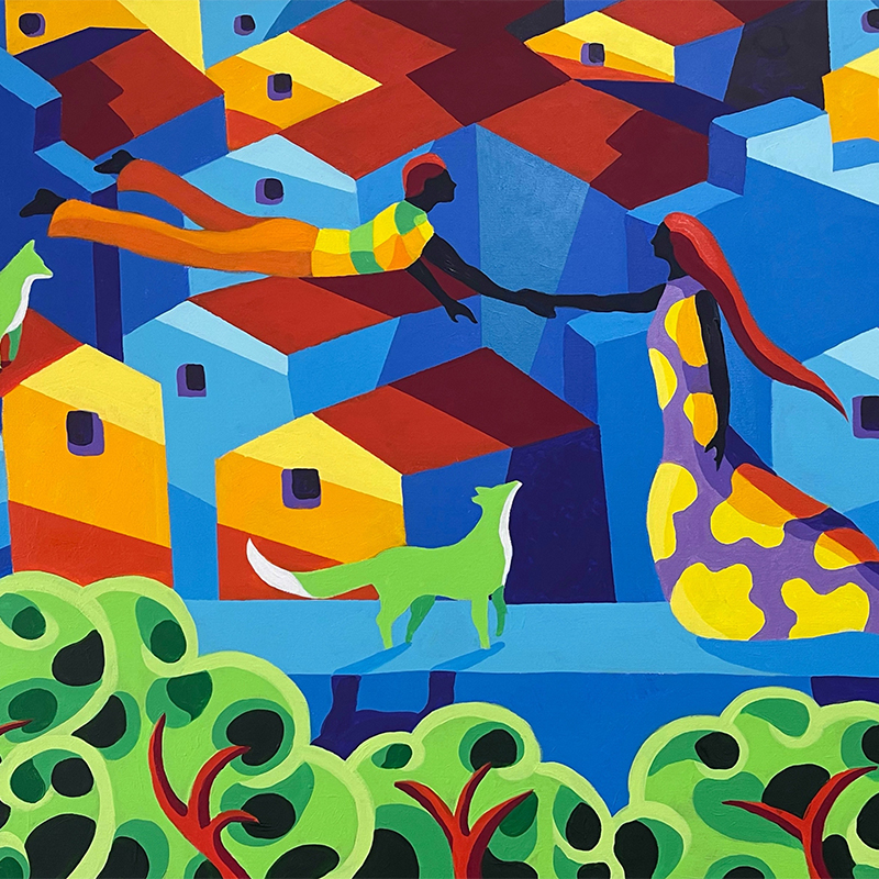 "Risvegli" - Acrilico -2022 - 130x80cm